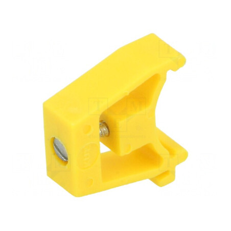 Casetă Galbenă Poliamidă 8,6mm TS15 | Electronic-mag.ro | Componente Electronice