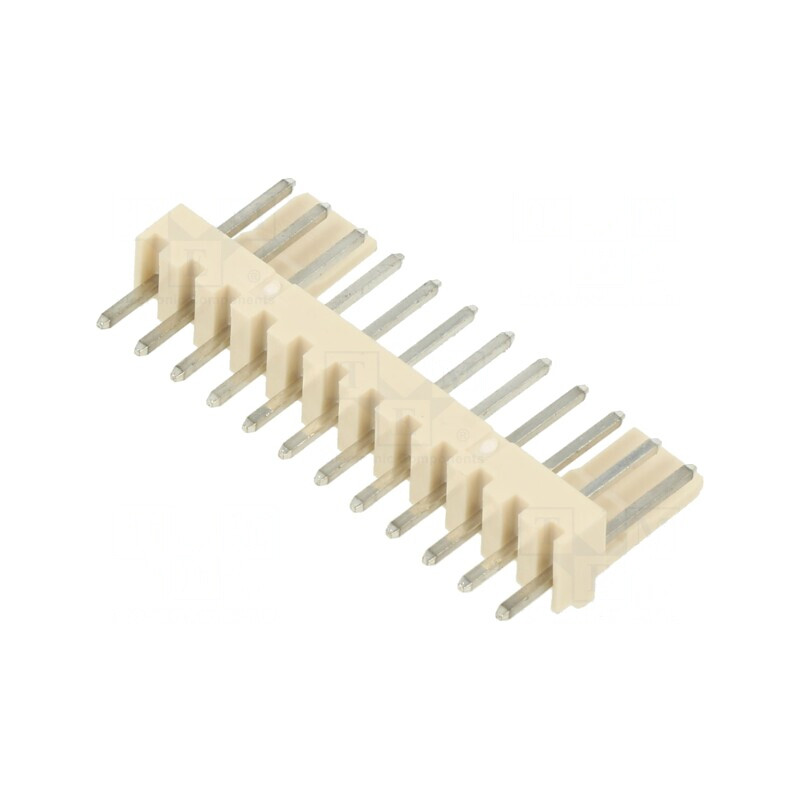 Soclu cablu-placă Mini-Latch 2,5mm 12 PIN THT 250V 3A | Electronic-mag.ro | Componente Electronice