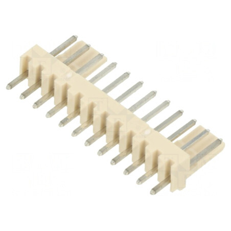 Soclu cablu-placă Mini-Latch 2,5mm 12 PIN THT 250V 3A | Electronic-mag.ro | Componente Electronice