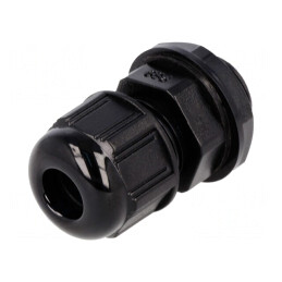 Garnitură Etanșare PG9 Poliamidă Neagră IP68 | Electronic-mag.ro | Componente Electronice
