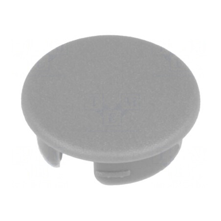 Capac ABS gri rotund fixare apăsare | Electronic-mag.ro | Componente Electronice
