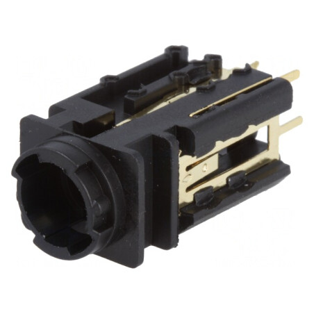 Soclu Jack 6,3mm Mono cu Piuliță | Electronic-mag.ro | Componente Electronice