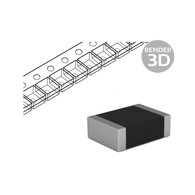 Filtru Anti-Interferențe SMD 1812 150mA 50VDC 5800Ω | Electronic-mag.ro | Componente Electronice