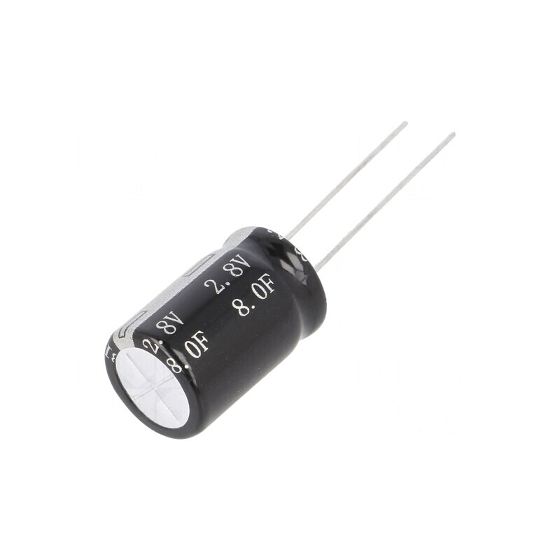 Supercondensator THT 8F 2.8V 12.5x20mm | Electronic-mag.ro | Componente Electronice