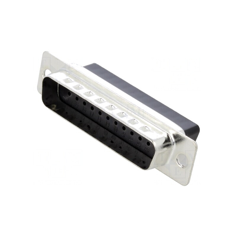 Mufă D-Sub 25 PIN Tată Crimpată Neagră | Electronic-mag.ro | Componente Electronice Mufă D-Sub 25 PIN Tată Crimpată Neagră | Electronic-mag.ro | Componente Electronice