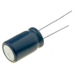 Condensator electrolitic low ESR 390uF 50V Ø12,5x20mm