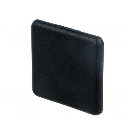 Capac de protecție pentru profile, 8mm, 40x40mm | Electronic-mag.ro | Componente Electronice