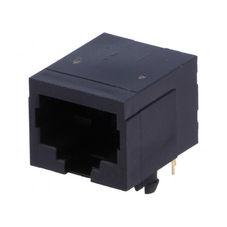 Soclu RJ50 10P10C THT în Unghi 90° | Electronic-mag.ro | Componente Electronice