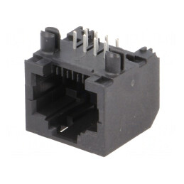 Soclu RJ45 Cat5 8P8C THT | Electronic-mag.ro | Componente Electronice