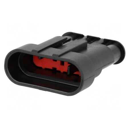 Conector cablu-cablu Superseal 1.5 4 pini | Electronic-mag.ro | Componente Electronice