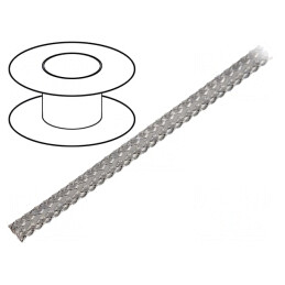 Bandă Trese 0,5mm x 2mm 20-125°C 25m