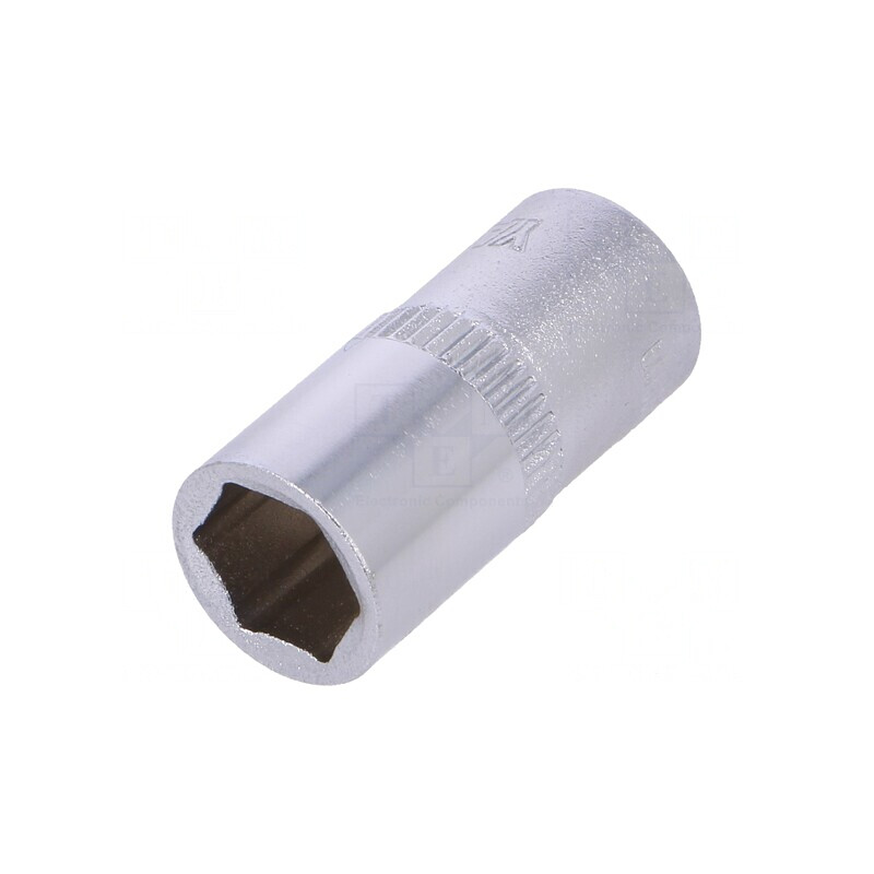 Tubulară HEX 8mm 1/4 25mm Oțel Crom-Vanadium | Electronic-mag.ro | Componente Electronice