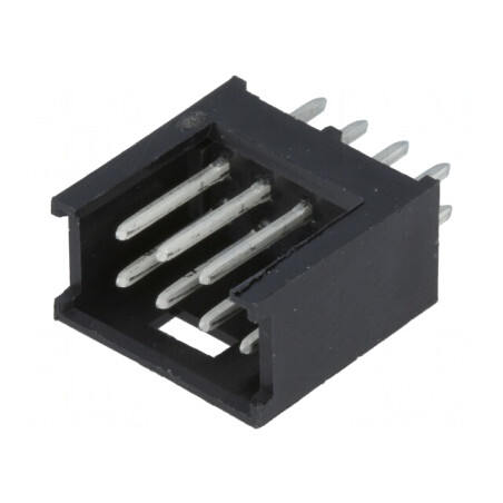 Soclu cablu-placă AMPMODU MOD II 2,54mm 8 pini THT drept | Electronic-mag.ro | Componente Electronice
