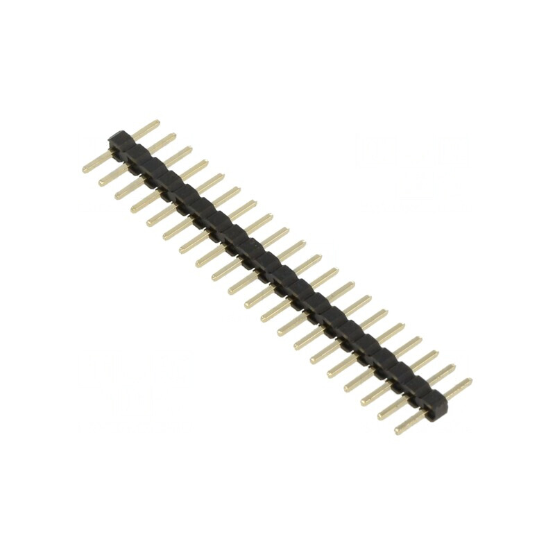 Șir pini tată 2mm 20 PIN THT aurit pentru PCB | Electronic-mag.ro | Componente Electronice