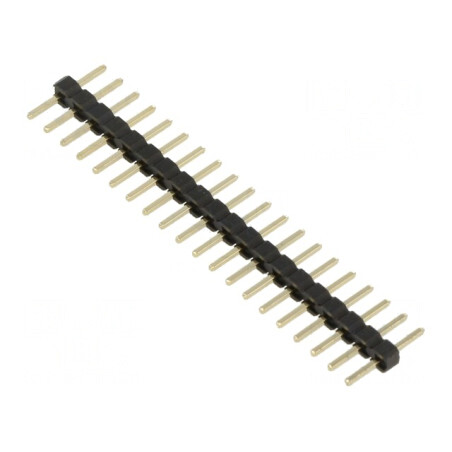 Șir pini tată 2mm 20 PIN THT aurit pentru PCB | Electronic-mag.ro | Componente Electronice