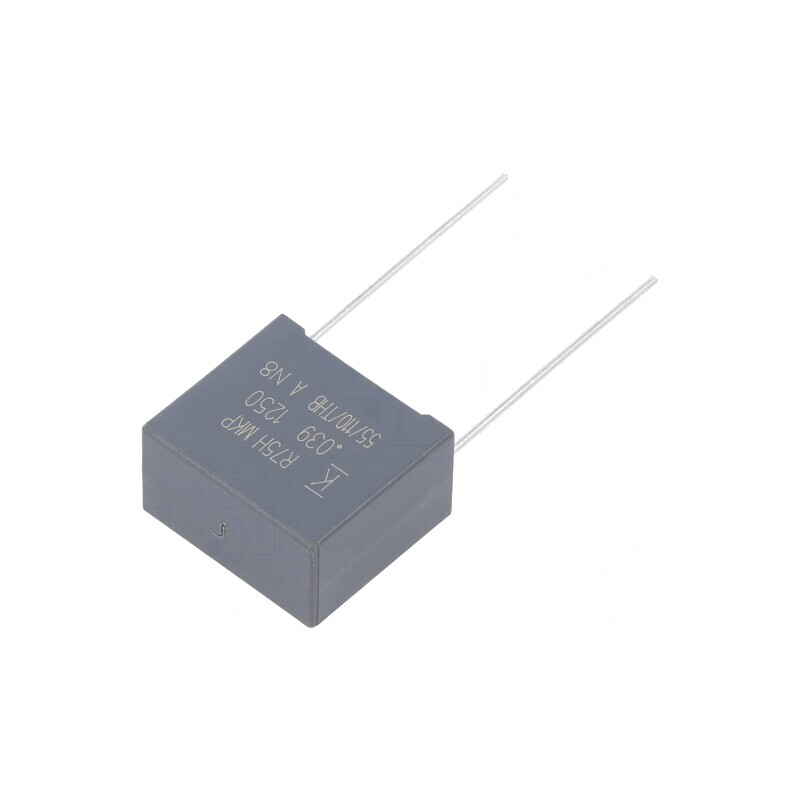 Condensator Polipropilenă 39nF THT ±5% 15mm | Electronic-mag.ro | Componente Electronice