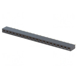 Soclu pini mamă 20 pini 2,54mm THT aurit | Electronic-mag.ro | Componente Electronice