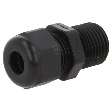 Garnitură etanșare filet alungit M16 IP68 neagră | Electronic-mag.ro | Componente Electronice