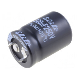Condensator Electrolitic SNAP-IN 220uF 250V 22x31mm | Electronic-mag.ro | Componente Electronice