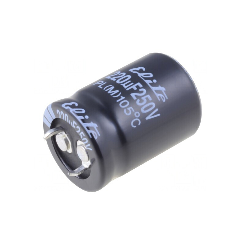 Condensator Electrolitic SNAP-IN 220uF 250V 22x31mm | Electronic-mag.ro | Componente Electronice