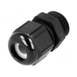 Garnitură de Etanșare M16 Poliamidă Neagră IP68/IP69K | Electronic-mag.ro | Componente Electronice