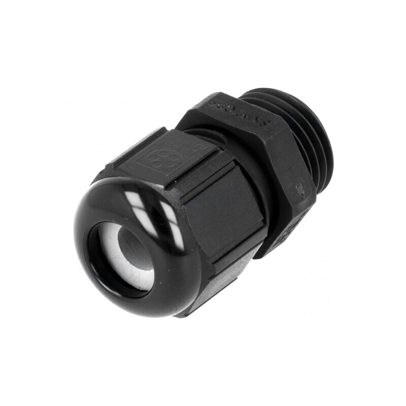 Garnitură de Etanșare M16 Poliamidă Neagră IP68/IP69K | Electronic-mag.ro | Componente Electronice