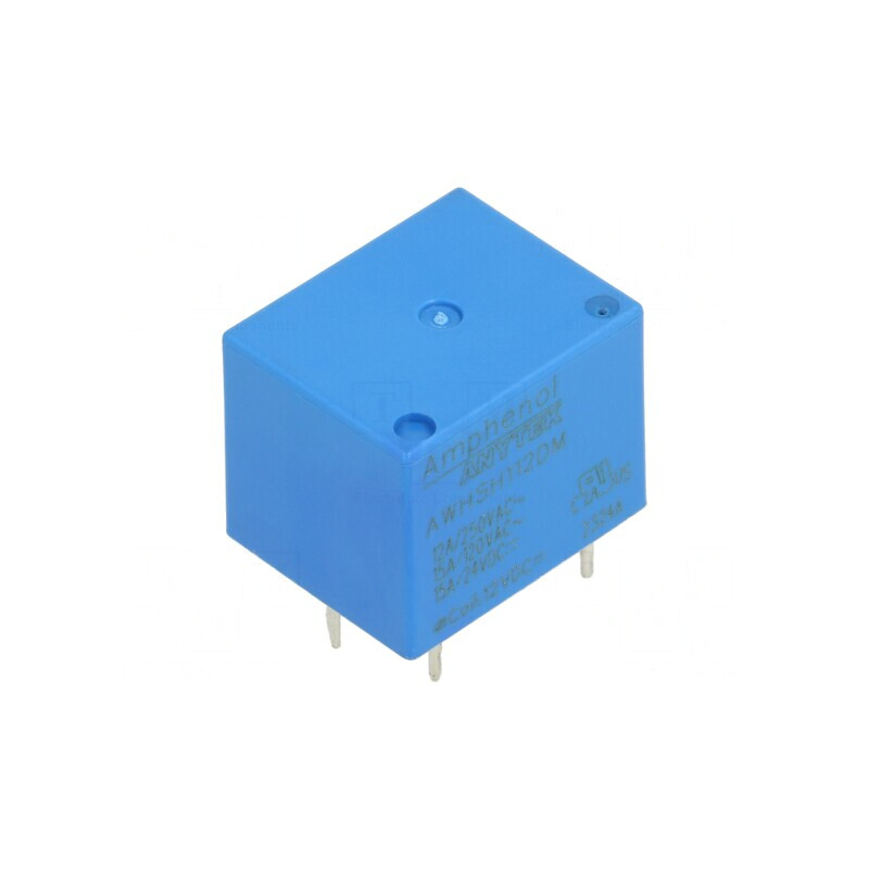 Releu Electromagnetic SPST-NO 12VDC 15A | Electronic-mag.ro | Componente Electronice
