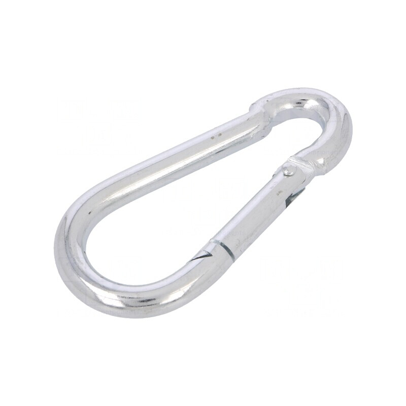 Carabină Oțel Zincat 80mm 8mm pentru Cabluri | Electronic-mag.ro | Componente Electronice