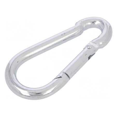 Carabină Oțel Zincat 80mm 8mm pentru Cabluri | Electronic-mag.ro | Componente Electronice