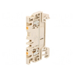 Conector de Îmbinare Șine 1.5mm2 2 Borne Bej 3.5mm | Electronic-mag.ro | Componente Electronice