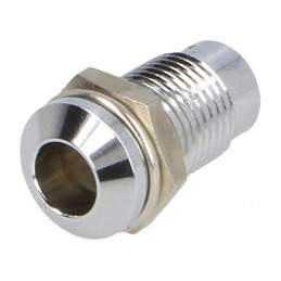 Montură LED 5mm Argintie Ø8mm | Electronic-mag.ro | Componente Electronice