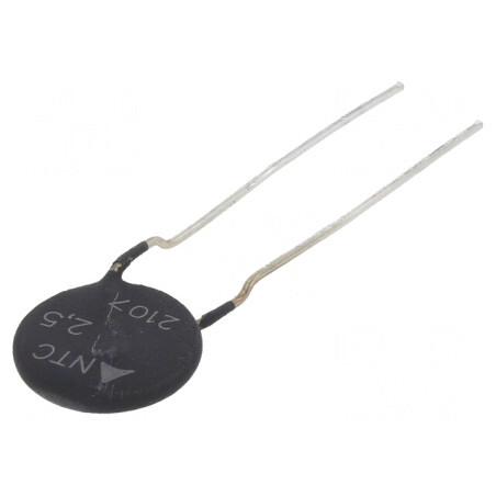 Termistor NTC 2.5Ω 3.1W THT | Electronic-mag.ro | Componente Electronice