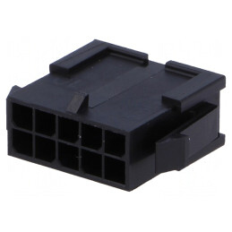 Mufă Micro-Fit 3.0 3mm 10 PIN fără contacte | Electronic-mag.ro | Componente Electronice