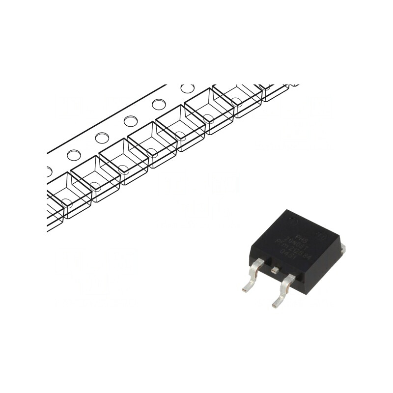 Tranzistor N-MOSFET 55V 14.3A 62W | Electronic-mag.ro | Componente Electronice