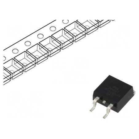 Tranzistor N-MOSFET 55V 14.3A 62W | Electronic-mag.ro | Componente Electronice