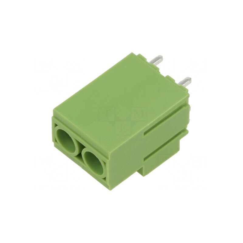 Conector PCB în unghi 90° 2 piste 10,16mm | Electronic-mag.ro | Componente Electronice Conector PCB în unghi 90° 2 piste 10,16mm | Electronic-mag.ro | Componente Electronice
