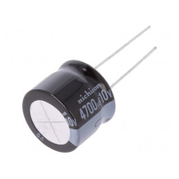 Condensator Electrolitic THT 4700uF 10V 18x15mm | Electronic-mag.ro | Componente Electronice
