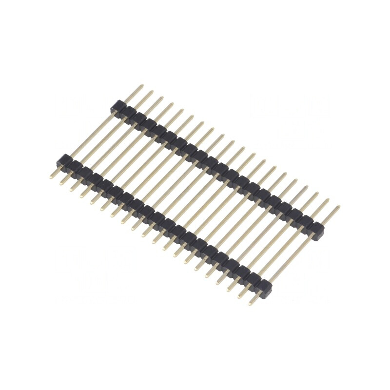 Conector Pin Header 2x20 Pini 2.54mm Drept | Electronic-mag.ro | Componente Electronice