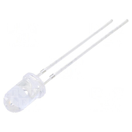 Emițător IR 5mm Transparent 850nm THT 50mA | Electronic-mag.ro | Componente Electronice