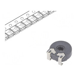 Potențiometru orizontal 10kΩ 250mW