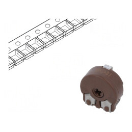 Potentiometru 10kΩ 330mW Orizontal Monotură | Electronic-mag.ro | Componente Electronice