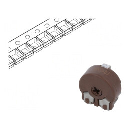 Potentiometru 10kΩ 330mW Orizontal Monotură