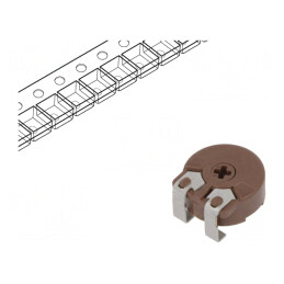 Potentiometru de Montare Orizontală 50kΩ 330mW