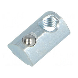Piuliță pentru Profile Oțel Zinc 20mm | Electronic-mag.ro | Componente Electronice