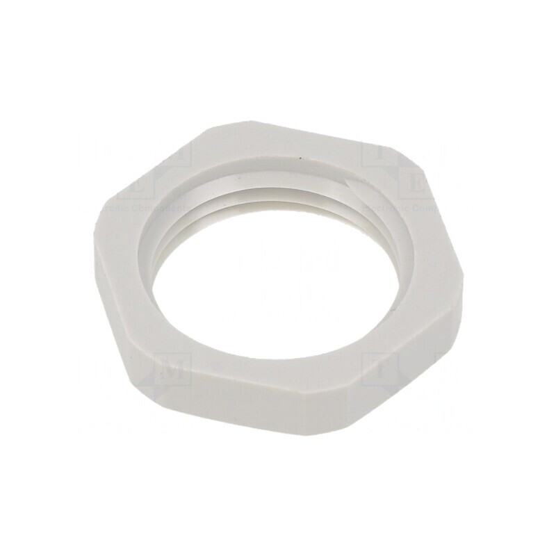 Piuliţă Filet Poliamidă Gri 24mm PMAFIX MN | Electronic-mag.ro | Componente Electronice