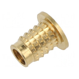 Adaos Filetat Alamă M6 12.3mm MULTISERT® | Electronic-mag.ro | Componente Electronice