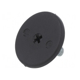 Picioruș rigid cu slot pentru șurubelniță în cruce cu ax | Electronic-mag.ro | Componente Electronice
