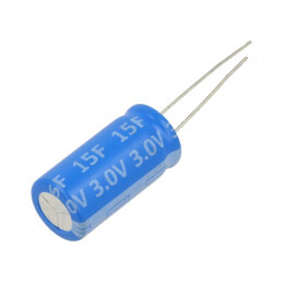 Supercondensator 15F 3VDC 12,5x25mm | Electronic-mag.ro | Componente Electronice