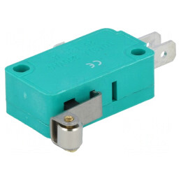 Microîntrerupător 10A/250VAC cu Manetă și Rulment | Electronic-mag.ro | Componente Electronice