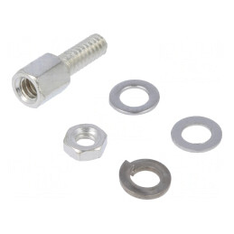 Set Șuruburi D-Sub UNC 4-40 13mm | Electronic-mag.ro | Componente Electronice